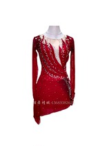 Figure Skating Suit Adult Children Custom Spandex Cograde Performance Suit Competition Training Suit Skaters Dress Performance Clothing