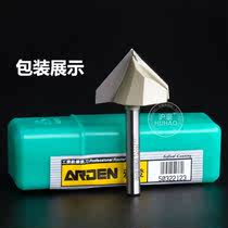 Imported 6mmV CNC Gong knife Wood 3d engraving machine tool woodworking density board inverted corner Yaden V-shaped knife