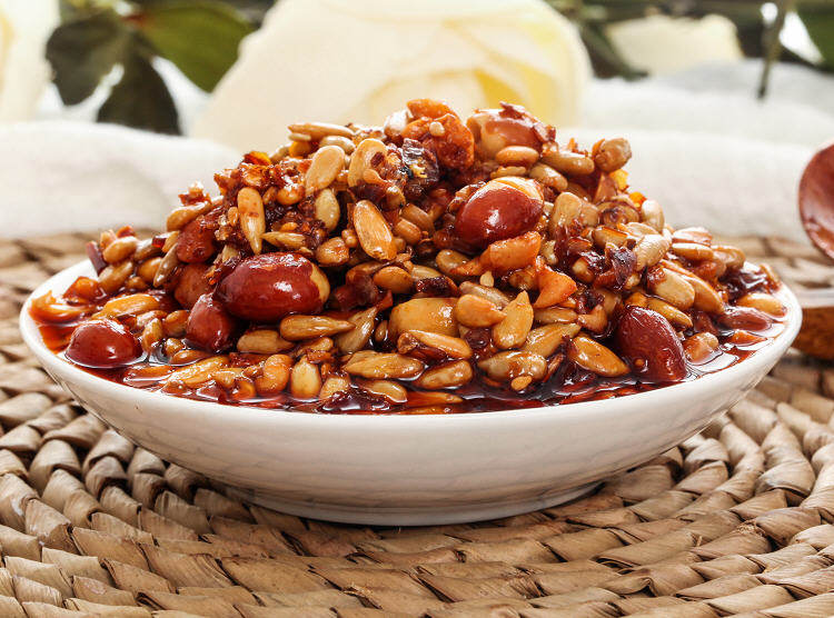 宏金来香五仁油辣椒酱香辣酱下饭菜拌饭拌面酱拌凉菜 包邮400g