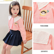 Cicie kids shirt long sleeve shirt thin cotton foreign children baby girl Spring and Autumn New