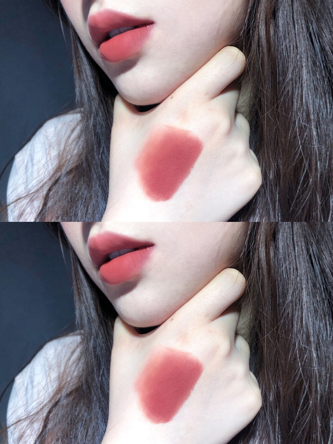 女团色巨显白韩国mamonde梦妆花心唇膏蜡笔口红笔哑光29蜜桃23