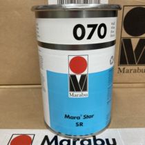 Marabu German Marabu ink SR070 White SR073 black high end silk screen printing ink