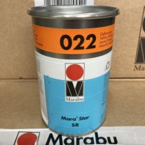 Marabu Germany Marlebel ink glasses printing oil SR022 orange high-end screen printing ink