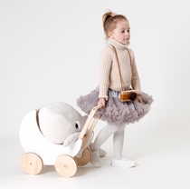 Walker trolley ins Nordic childrens moon toy car Multi-function baby walker Baby stroller
