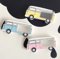 ins Nordic wind woody cartoon small car deposit money pot savings pot storage zero money pot home swing presents