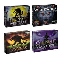 Spot second One Night Werewolf Night Werewolf board game English version multiplayer party game