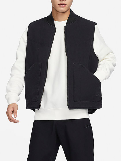 Nike/Nike 정통 2024 New Men 's Sports 작업복 캐주얼면 조끼 FQ1862-010 Nike/Nike 정통 2024 New Men 's Sports 작업복 캐주얼면 조끼 FQ1862-010