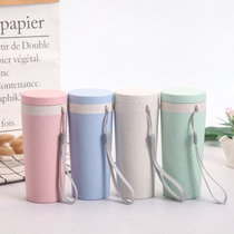 Advertising Cups Customised Bilayer Plastic Cups Set to Active Promotion Opening Gift Glass Water Cup can imprint LOGO