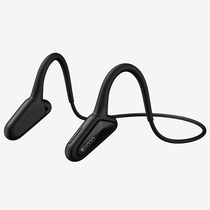 Male and female bone conduction Bluetooth headset binaural wireless bone sensing sports head wear hanging ear waterproof fitness running