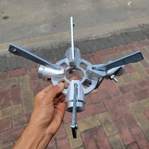 Aluminum alloy Rhea frame accessories Aluminum alloy chrysanthemum plate Aluminum alloy scaffolding accessories Rhea stage lever