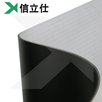 Industrial belt 23456mm thick light ring production line machinery equipment transmission pvc conveyor belt Black