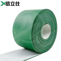 Industrial belt PVC green light ring electronic products production line transport machine diamond pattern conveyor belt