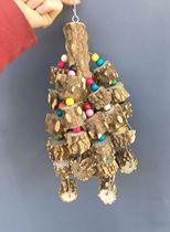 Pepper Wood Parrot Nibble With Toys Nibble Toy Supplies Large Parrot Toys