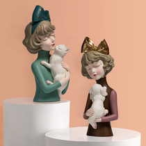 Beautiful French bedroom room layout creative decoration desktop ornaments home accessories home move new home gifts to best friends