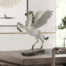 All-copper Zhaocai Horse Ornaments Office Company Store Opening Decoration Gifts