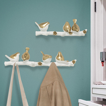 Chinese American creative living room room Bedroom wall decoration Wall hanging home entrance hook Hanger coat hook