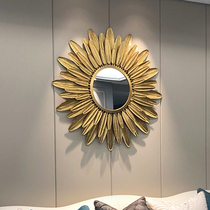 Light luxury creative sunglasses Wall hanging American living room Sofa entrance Dining room background wall decoration pendant pendant