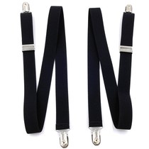 Mens and womens casual back straps elastic suspenders strap elastic suspenders adjustable length h and x models