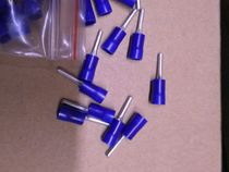 Taiwan Weizhe needle-shaped wire cold-pressed terminal crimping terminal PIN2-VF with rubber sleeve 100