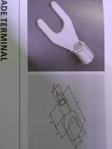 Taiwan Weizhe U-shaped cold-pressed terminal blocks Copper nose crimping terminals 8-4Y 100