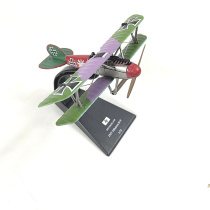 1 72 German WWI Shin Eng Abato Twin Wing Simulation Alloy Fighter model plastic suction packaging short of wheel