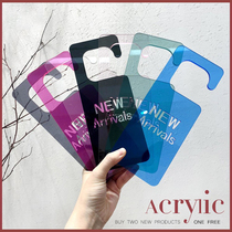 Clothing Store Billboard Display Card Womens Clothing Store Publicity Promotion Cards New Acrylic Discounts New Items to be listed