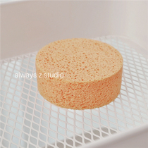 AlwaysZ Kitchen Steam Box Special Absorbent Clean Sponge Electric Steam Box Round Wood Pulp Cotton Intensify Thickened Cotton