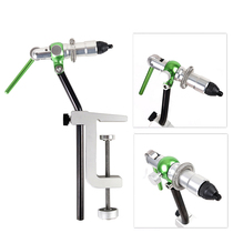 Rotatable fly fly hook tied to hook table wool hook Hook Taped Clamp Table Clip Table Type Alloy with Tie Hook Tool