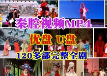 Shaanxi Qinyuan classic drama Liang Qiuyan binary Palace 15 - slam three - way girl 64G video U disk screen full play