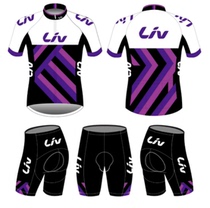 liv summer cycling clothing womens short-sleeved suit mountain bike cycling clothing equipment team custom womens models