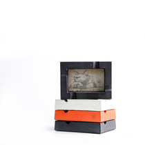 Jue Oe-style Cement Ashtrays Office Prototype room Atmosphere Brief Decoration Concrete Cigar Personality Smoke Cylinders