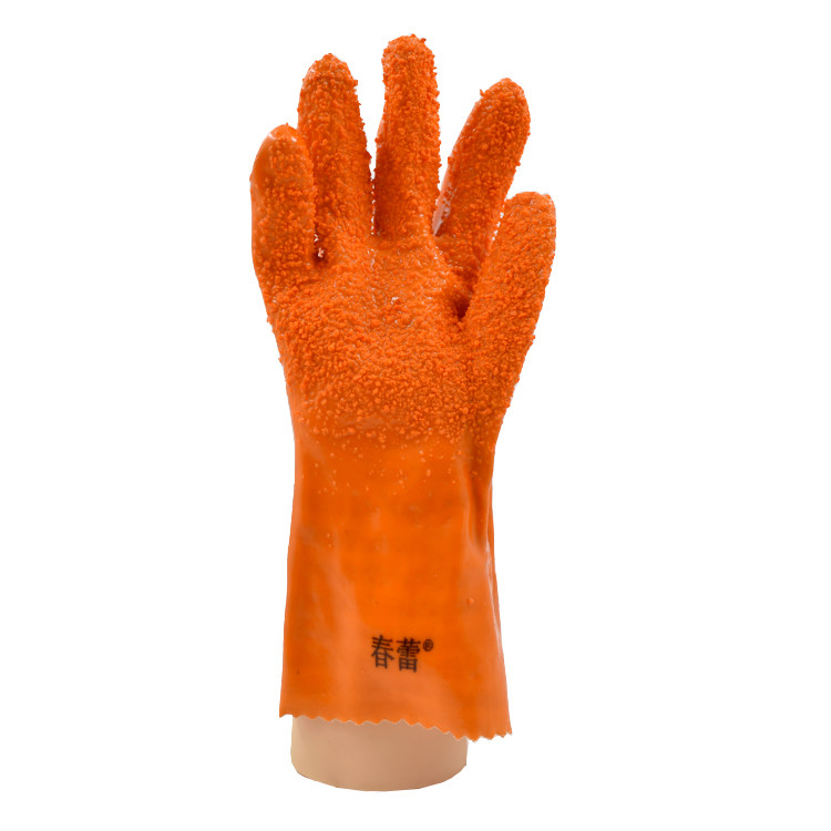 春蕾耐油手套耐酸碱902.906.907.908966型防水防滑手套加厚手套