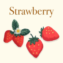 Miss Godzilla Magic Workshop Original Embroidered Patch Patch Cute Strawberry