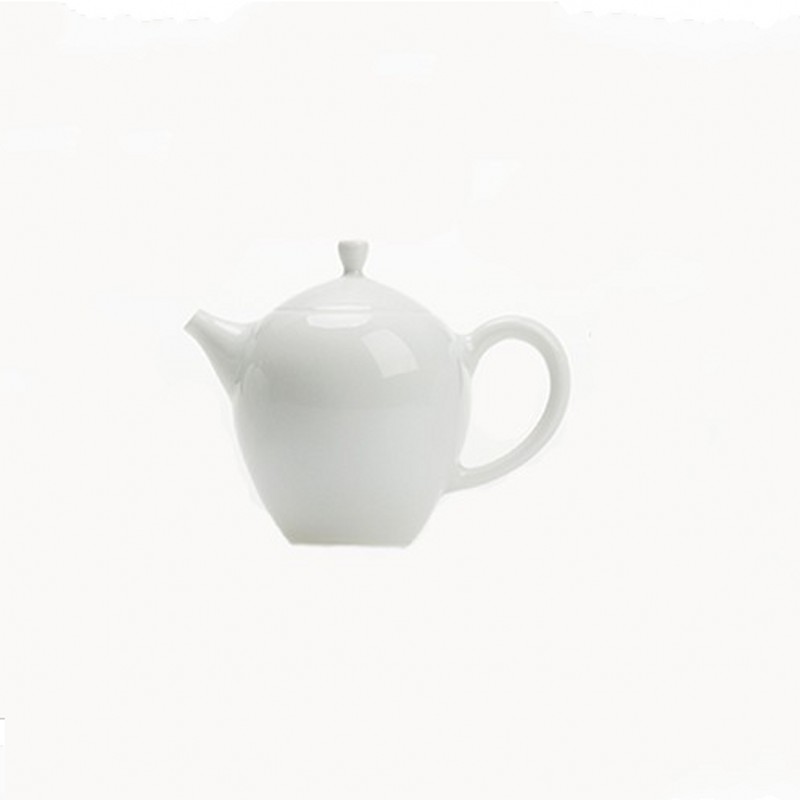 Jingdezhen ceramic teapot manual white porcelain household little teapot beauty shoulder make tea, tea set small capacity single pot