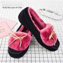 Australia Made sheep fur integrated hairy bean shoes capsized 100% Australian wool Australian straight mail