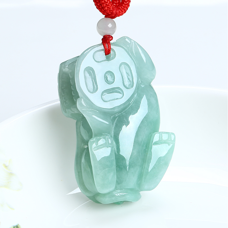 jasper jade ice glutinous jade pixiu pendant men's natural jade overlord pixiu pendant jade pendant item a