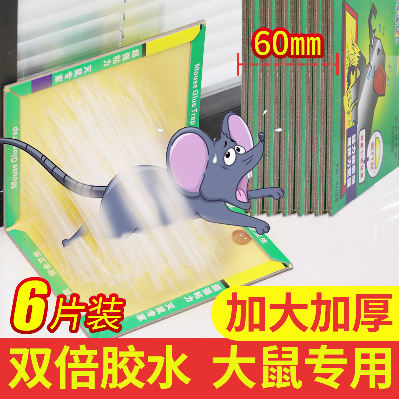 Mouse-proof mouse glue strong household sticky mouse plate a nest of end busters increase thickening artifact Mouse stickers