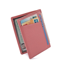 Leather drivers license leather case multifunctional small card Bag Mens multi card position credit card case card bag mini female card holder