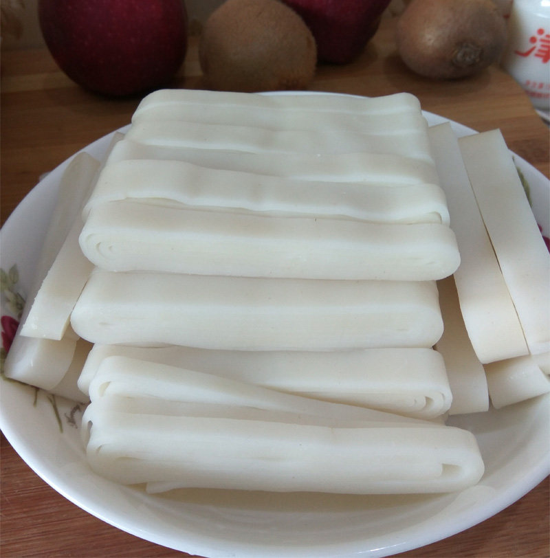 贵州土特产铜仁手工盘子粉 贵州米粉 思南米粉米皮气粉1500g