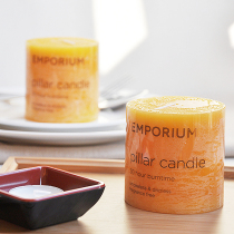 Aromatherapy candle essential oil chamomile non-smokeless sleep soothe the spirit of the ocean blue green pink wedding decoration