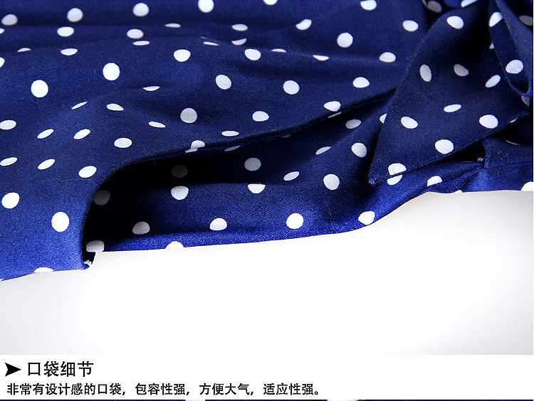 品牌折扣店女装专柜正品清仓商场撤柜剪标波点