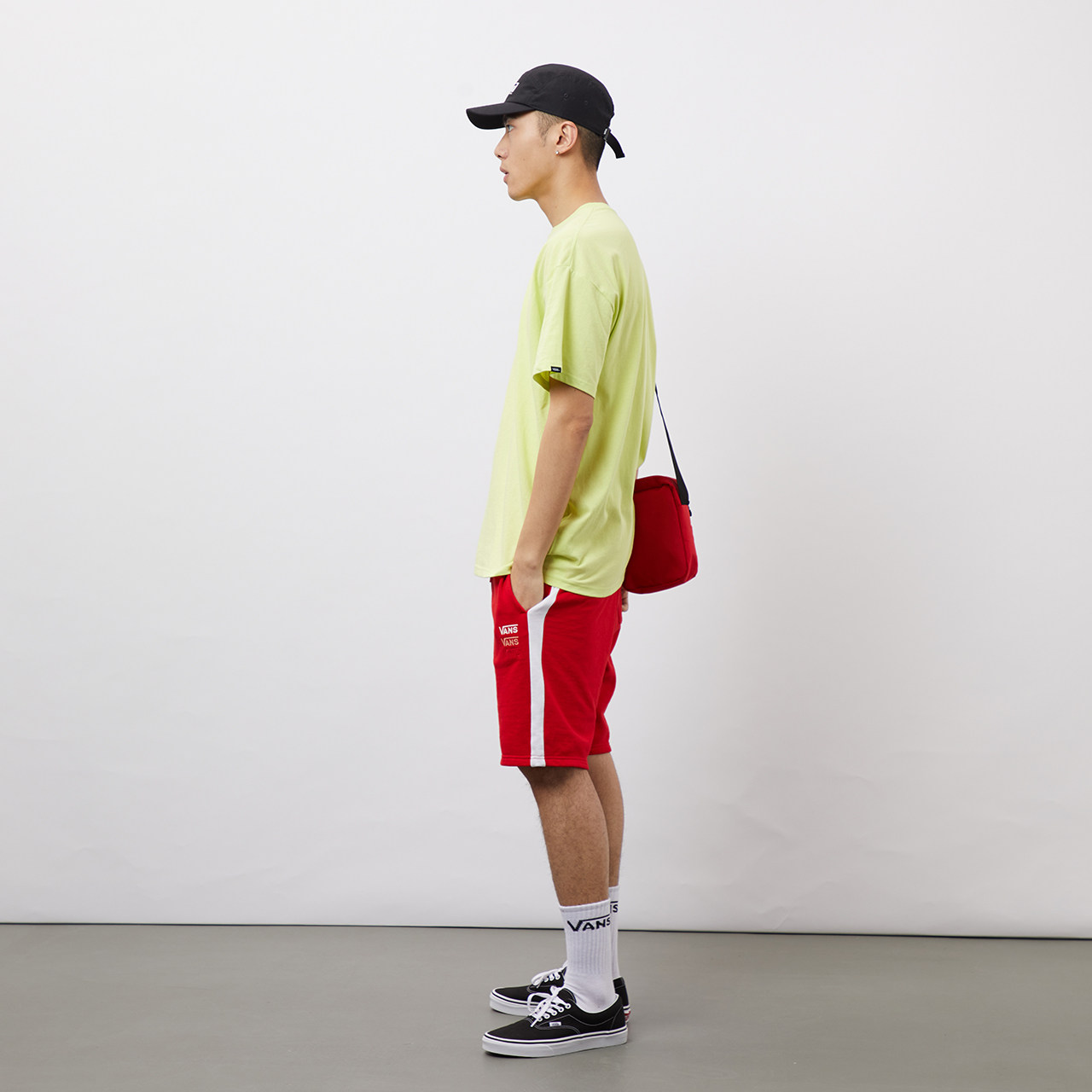 【运动会】vans范斯官方正品 新款情侣款夏季运动宽松短袖t恤