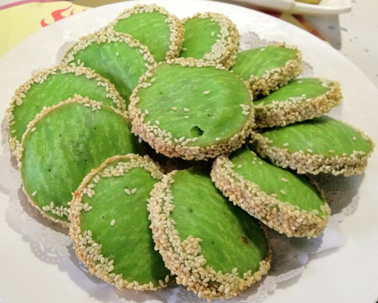 酒店点心 绿茶佛饼广式糕点 西式点心10个装 江浙沪皖10包包邮