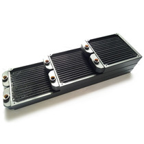 High-density copper row 140 280 420 water-cooled radiator heat dissipation heat exchanger