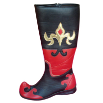 Style Huimei Qiang ethnic dance boots Mongolian dance boots Ethnic dance performance boots cover black boots