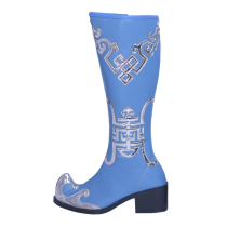 Style Huimei Tibetan dance shoes dance boots Mongolian boots female ethnic minority dance boots