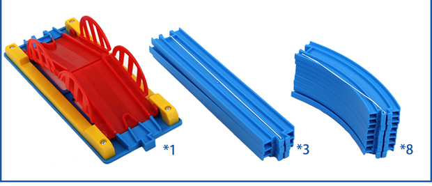 takara tomy/多美普乐路路火车轨道配件路轨套组a男孩玩具152101