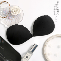 Swimsuit Bikini special waterproof fabric invisible chest patch bra Wedding dress gathered underwear 4657