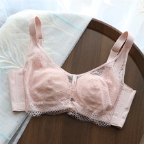 Taped underwear thin girl sexy soft steel ring gathers to collect auxiliary milk Full Cup adjustment bra big chest small