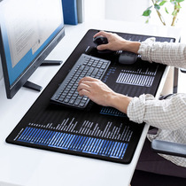Japan sanwa super large mouse pad shortcut key book Japanese computer pad mac system office keyboard table pad